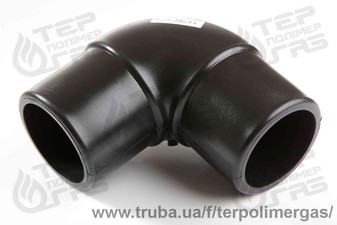 19 КОЛІНО СТИКОВЕ 90 ВІДВІД &mdash; ТерПолимерГаз